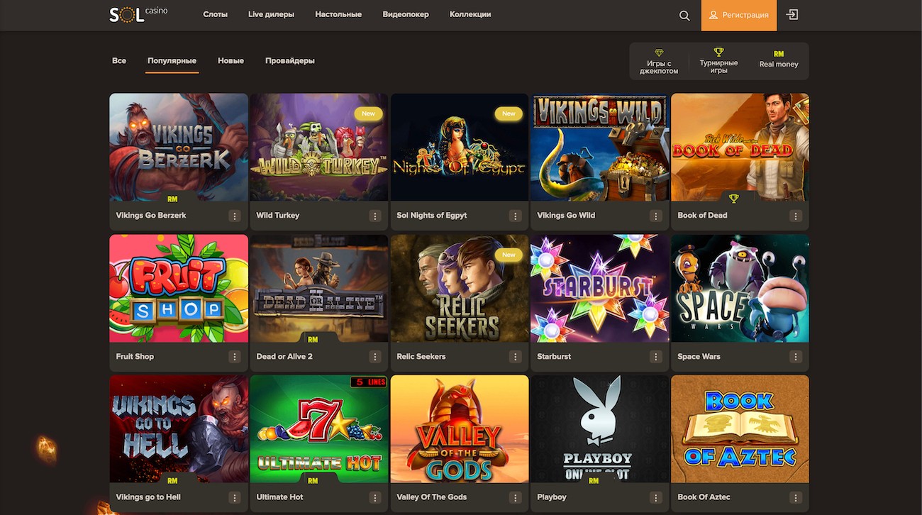 Разновидности игровых автоматов